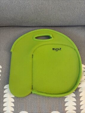 Built NY Lime Green Neoprene Lunch Tote
